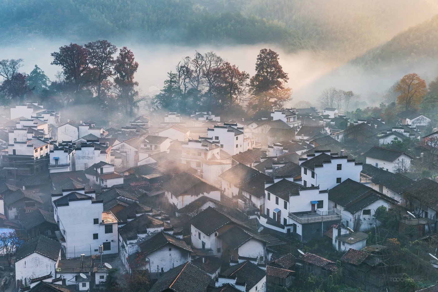 安徽徽州风景摄影图片-11