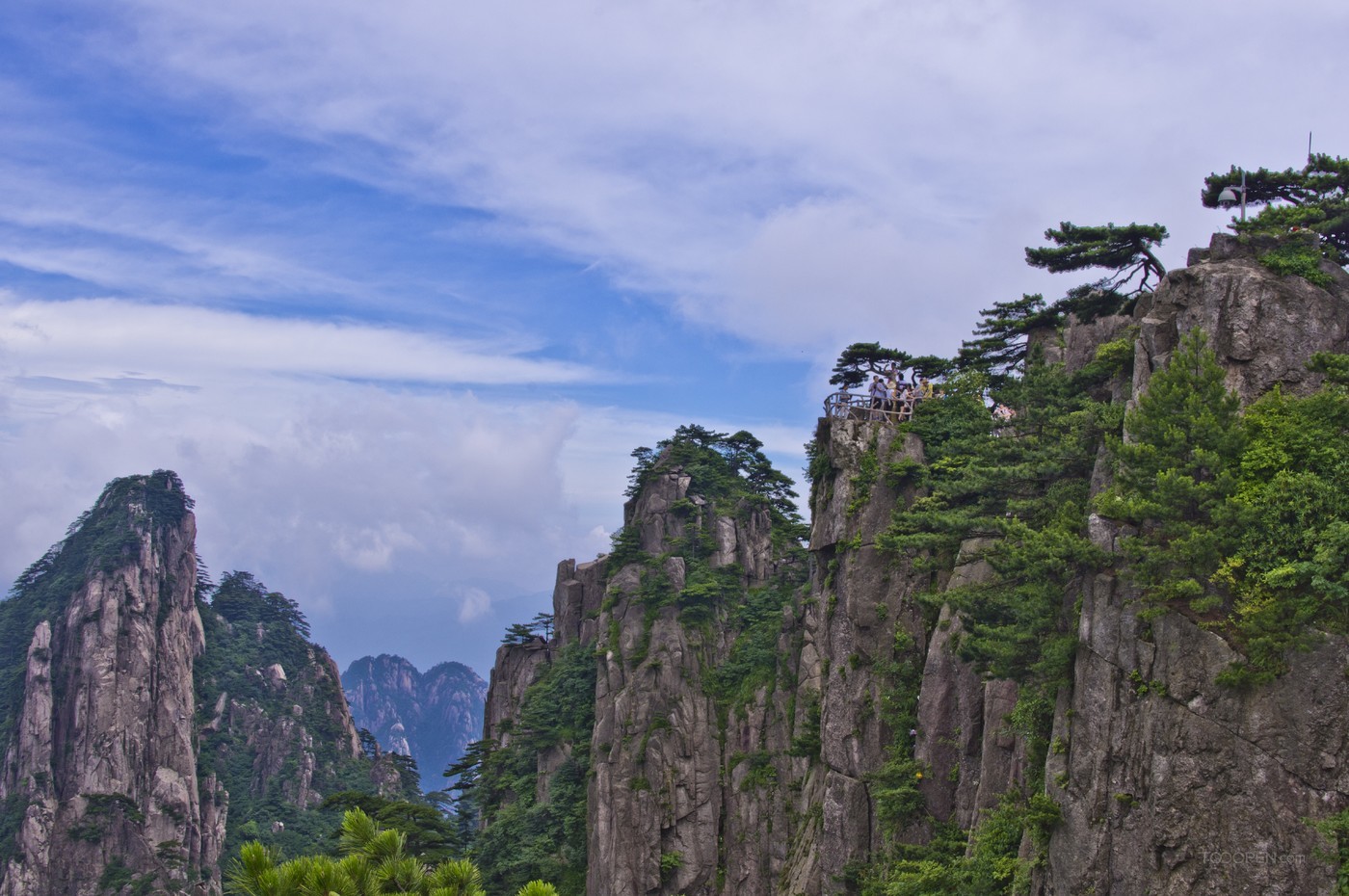 巍峨的安徽黃山自然風(fēng)景圖片-10