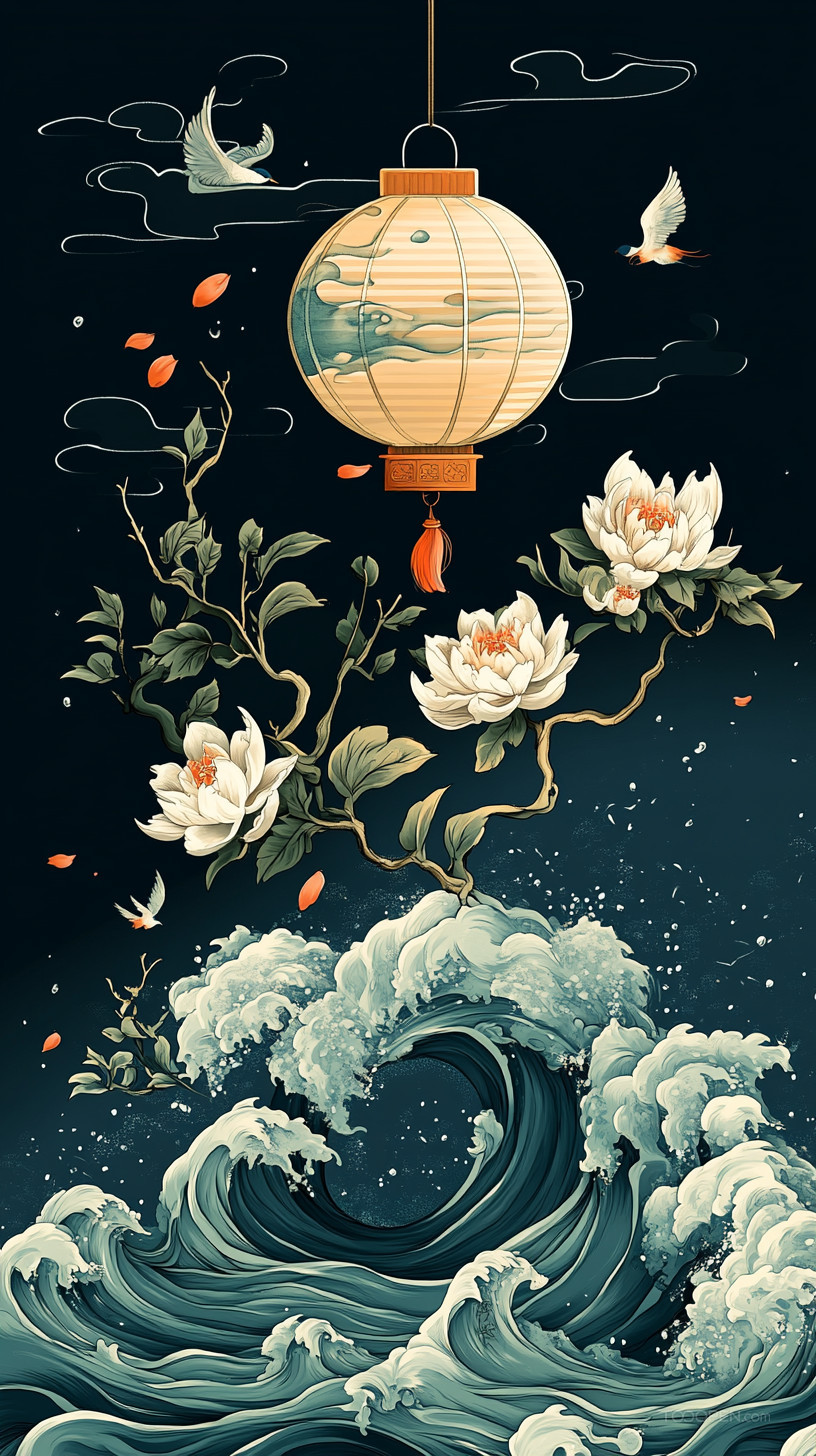 創(chuàng)意插畫設(shè)計之國風(fēng)系列-06