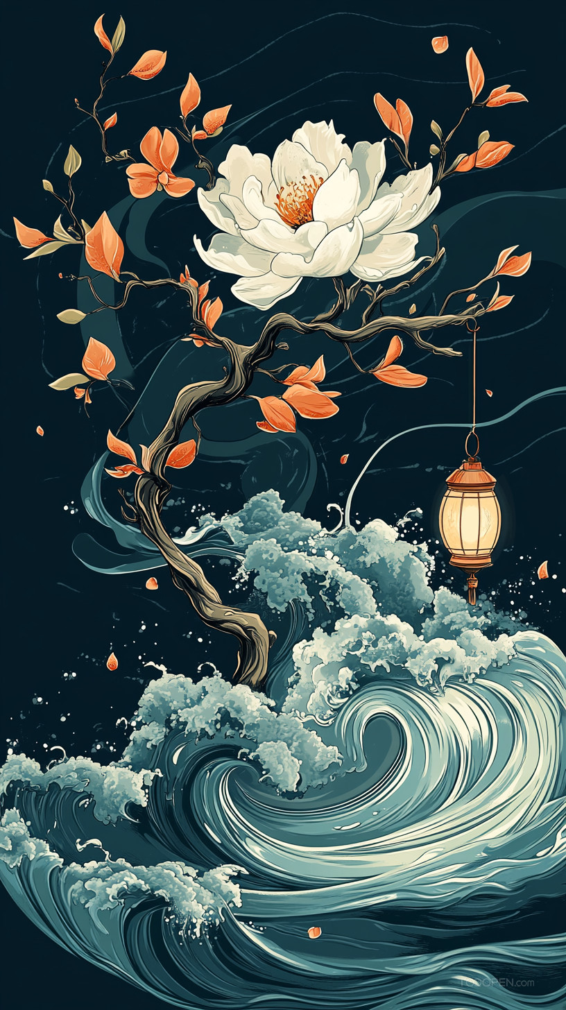 創(chuàng)意插畫設(shè)計之國風(fēng)系列-07