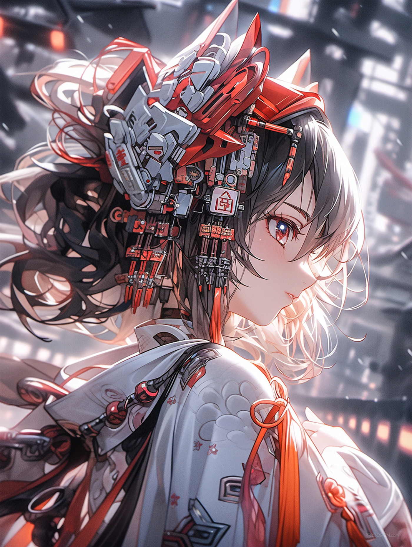 創(chuàng)意設(shè)計(jì)之日系風(fēng)漫畫美女-04
