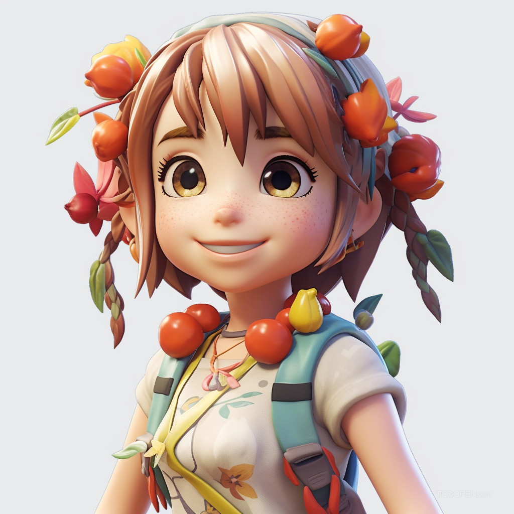 創(chuàng)意設(shè)計之卡通小姐姐IP-01
