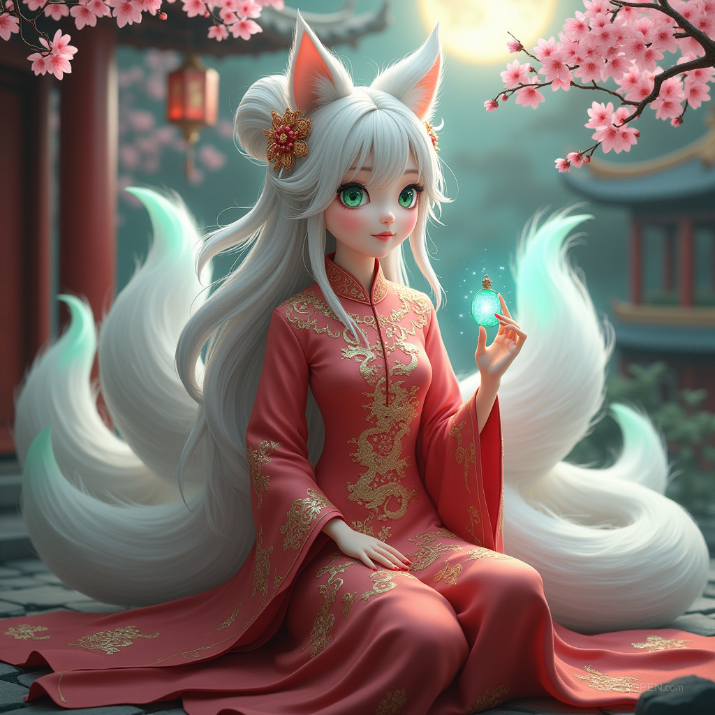 九尾仙狐 極品美女精靈-01