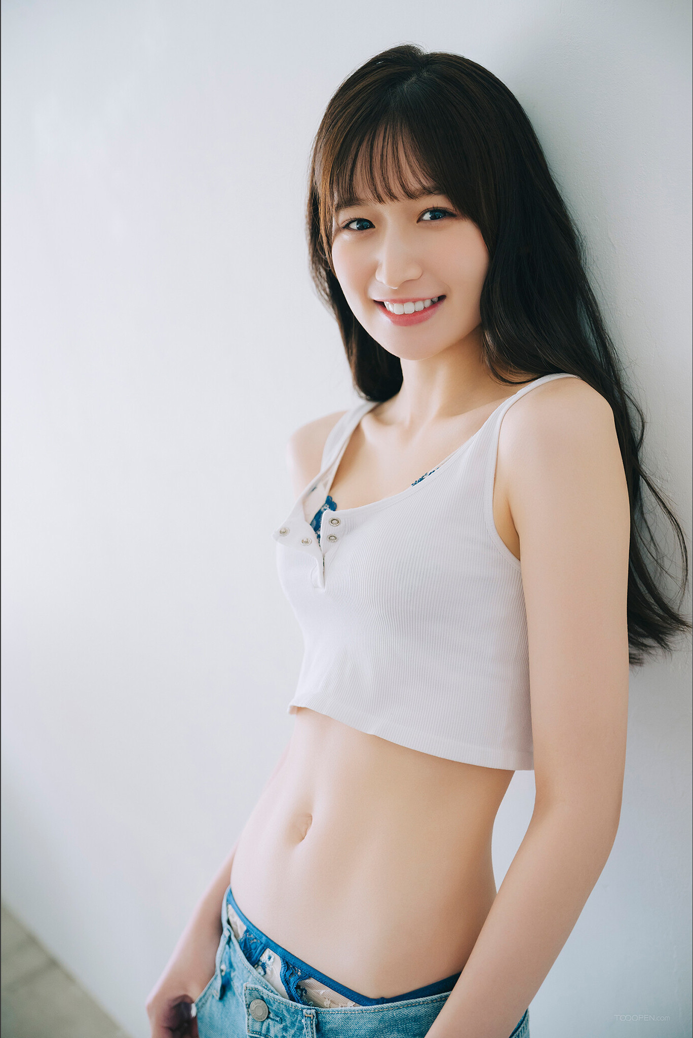 清純美麗的日本牛仔褲美女攝影集-03