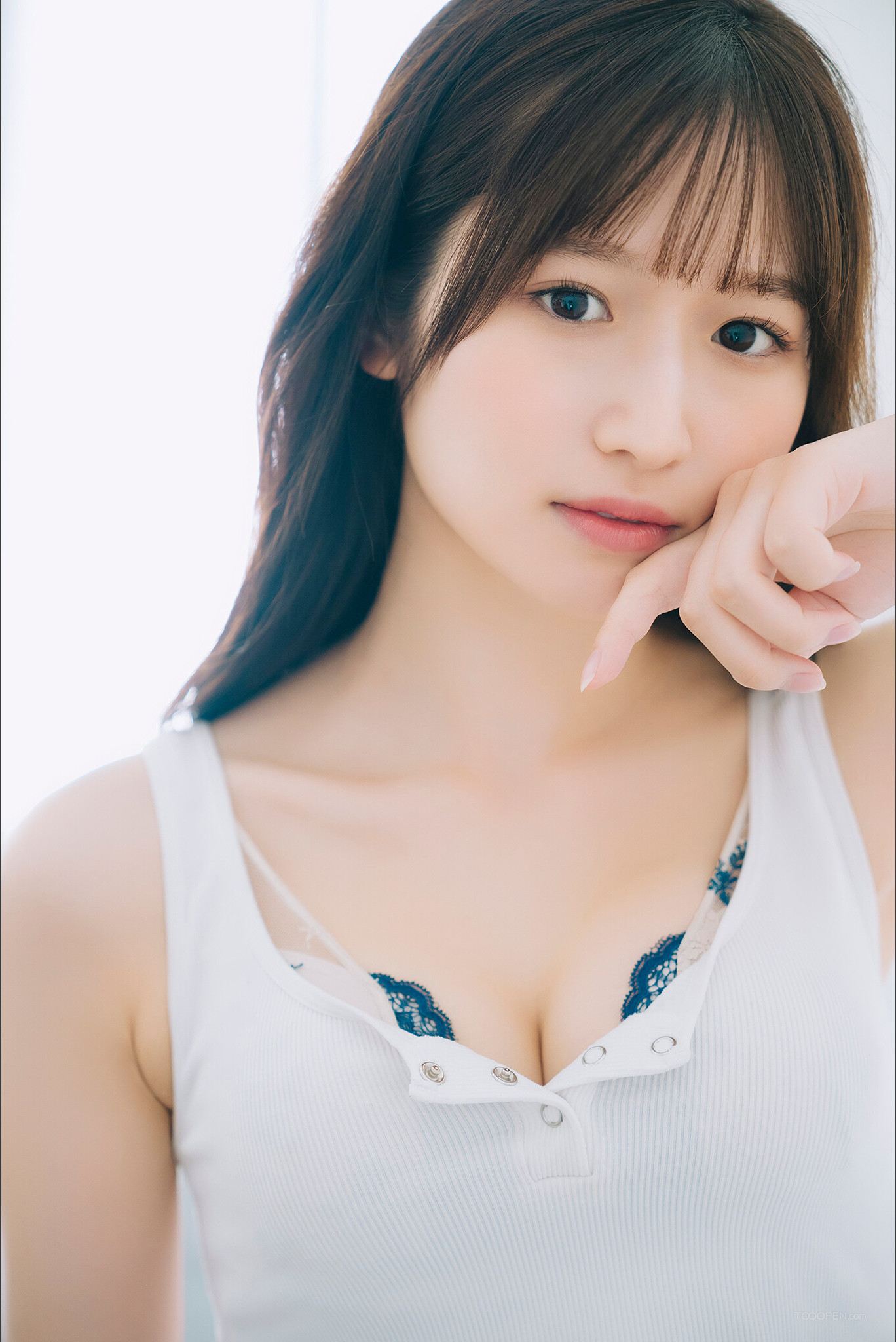 清純美麗的日本牛仔褲美女攝影集-04
