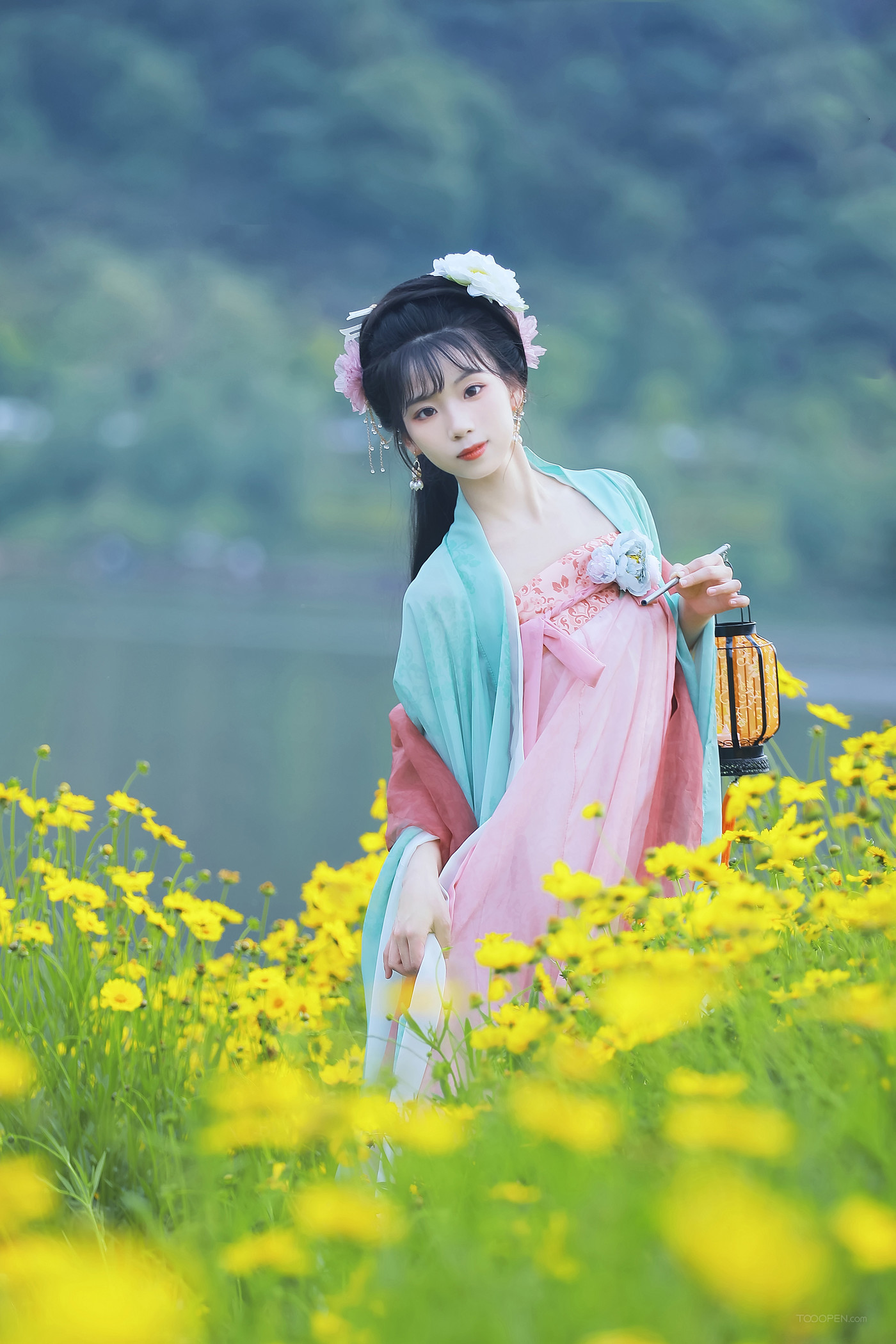 花園里的古風(fēng)小姐姐藝術(shù)攝影合集-07