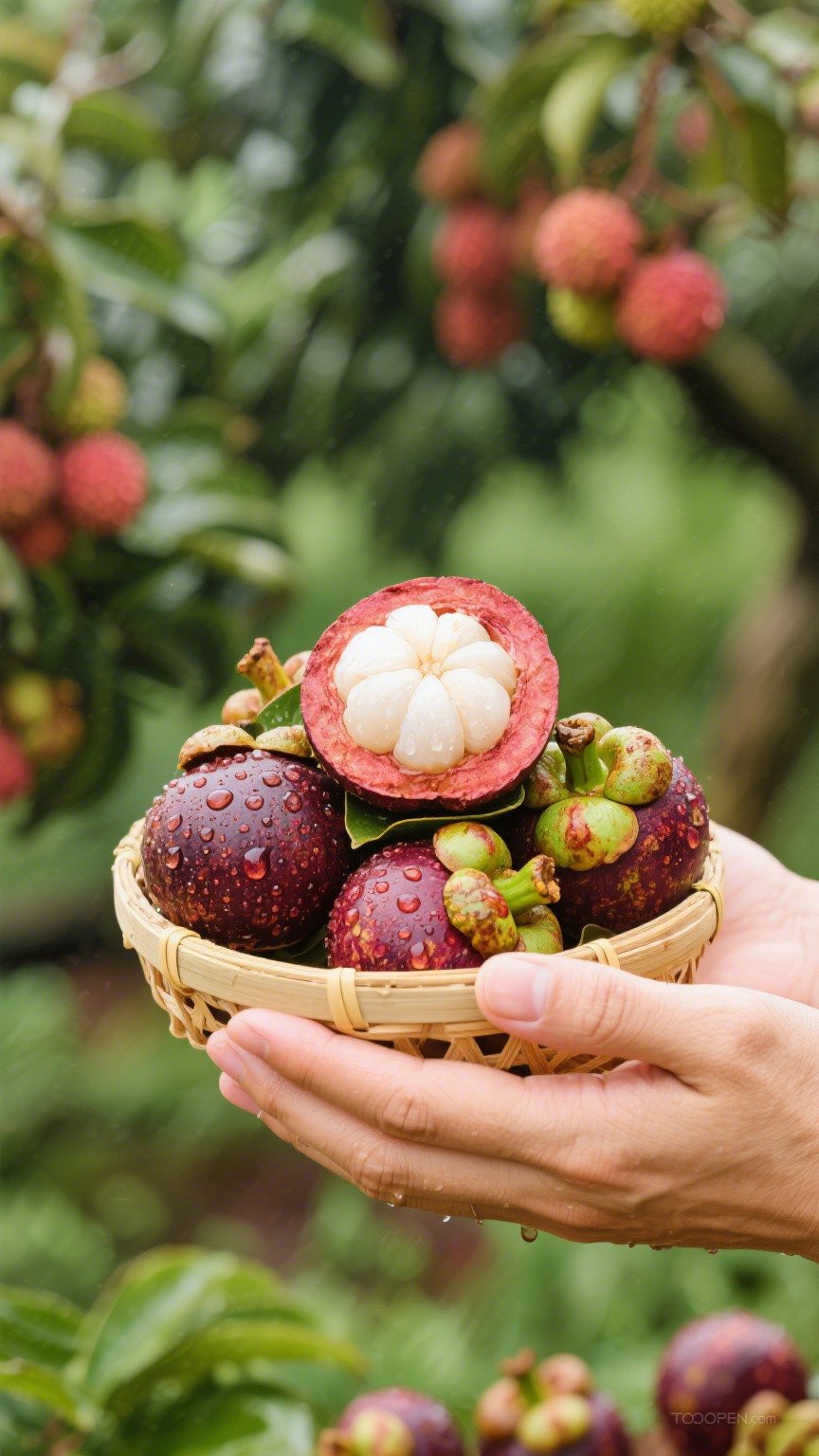 新鲜现摘山竹创意摄影高清美图-08