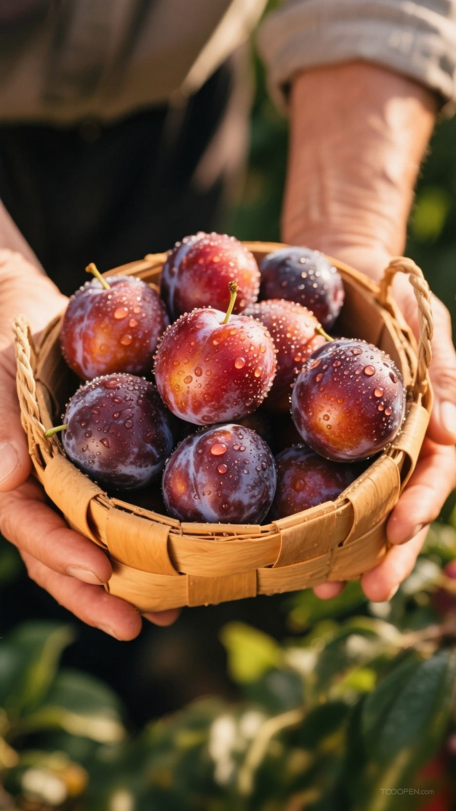 新鲜现摘西梅创意摄影高清美图-11