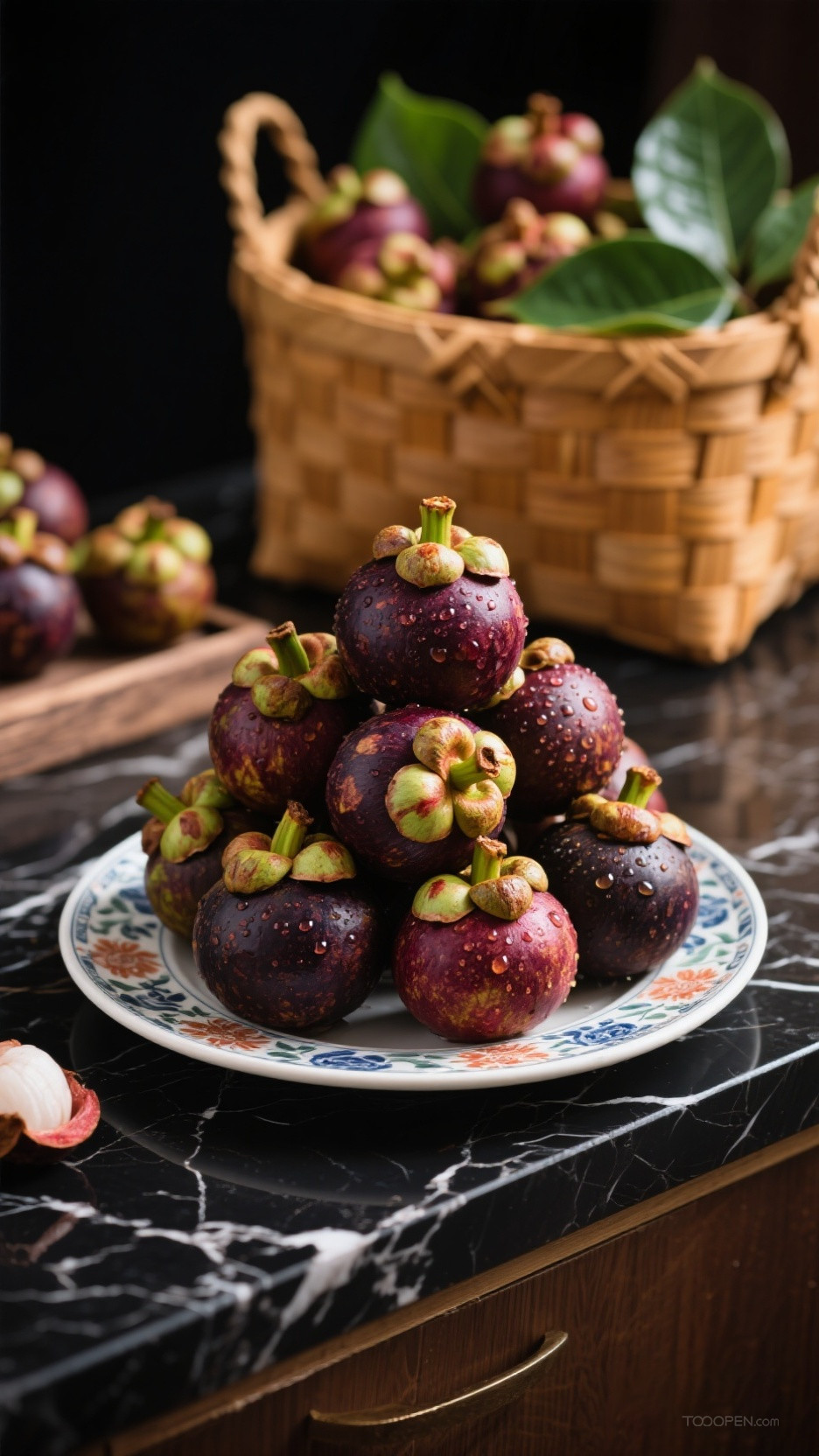 新鲜现摘山竹创意摄影高清美图-02