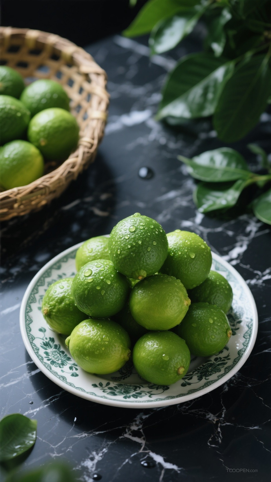 新鲜现摘柠檬创意摄影高清美图-10