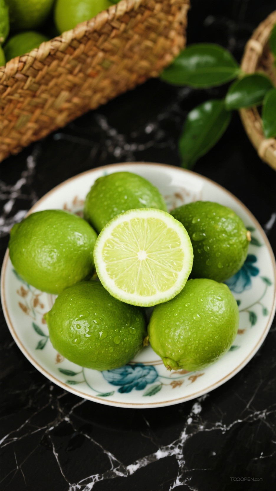 新鲜现摘柠檬创意摄影高清美图-18