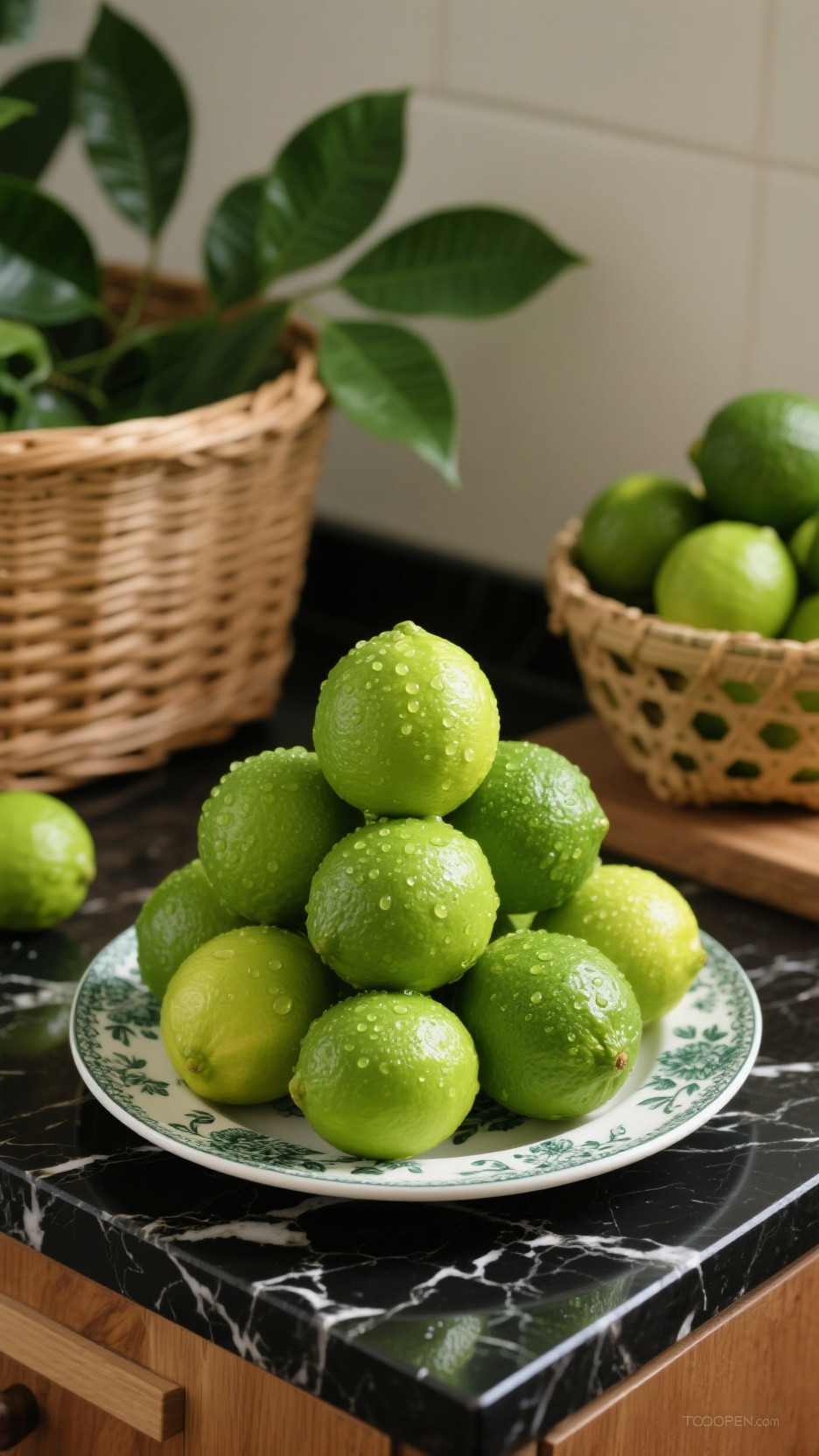 新鲜现摘柠檬创意摄影高清美图-22