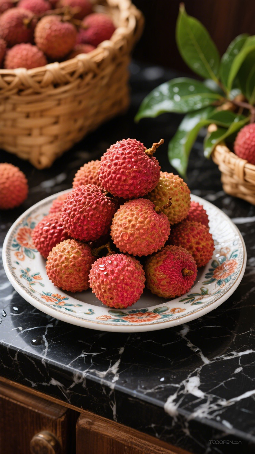 新鲜现摘荔枝创意摄影高清美图-15