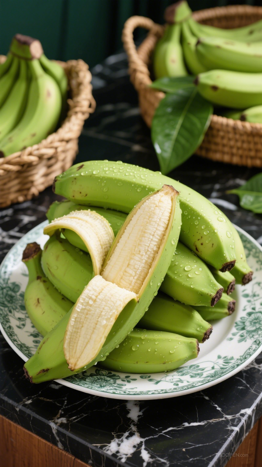 新鲜现摘香蕉创意摄影高清美图-16