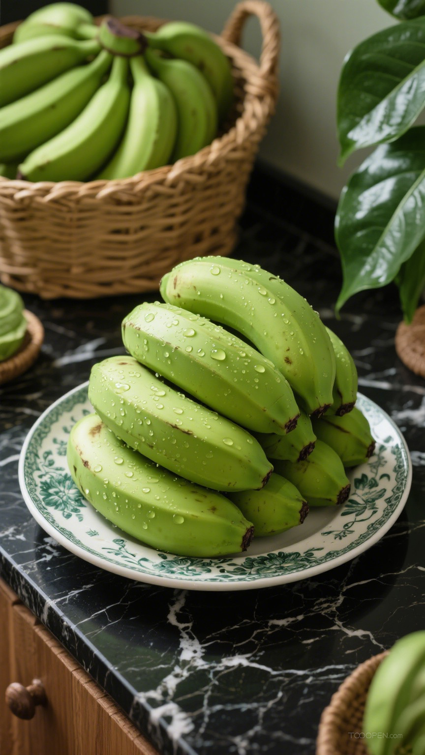 新鲜现摘香蕉创意摄影高清美图-19